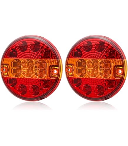 HELLA VALUEFIT 2VA 357 023-021 Taillight - LED - 12/24V - Surface/Screwed - Lens color: Red / Yellow - Plug: open cable ends - left/right - Quantity: 1