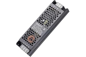 DUSKTEC Transformateur LED 24V Driver 300W, Alimentation Transfo 12,5A Conducteur, Adaptateurà Tension Constante Basse Tension, 220V AC à DC Convertisseur pour Bande Lumineuse LED MR16 G4 CCTV