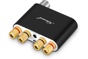 Nobsound NS-10G Mini wzmacniacz cyfrowy Bluetooth 5.0-100 W, z zasilaczem, czarny