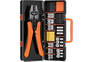 Pince à sertir Jeu de cosses,pince à cosses 10-25 mm² Pince a Sertir pour Cosses Electriques Automobile,Moto - jeu de pinces à sertir SOMELINE®pince a sertir cosse electrique pince sertir cosse