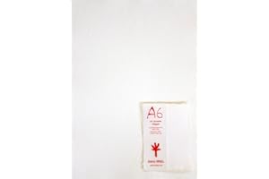 KHADI HANDMADE RAG PAPER Pack of 20 - 150gsm - A6