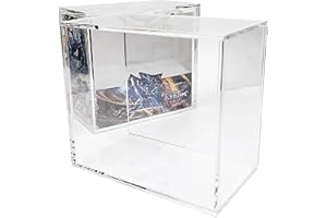 FRIKI MONKEY Scatola di stoccaggio acrilico per Pokemon Booster Box: Proteggi le scatole di Pokemon, colleziona con stile! - Espositore di 36 scatole Pokemon a busta, super resistente (1 unità)