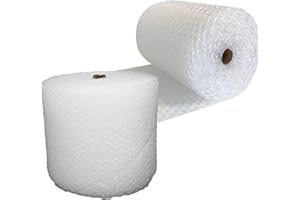 STORM TRADING GROUP Rolls of Large Bubble Wrap 500mm x 25m or 50m - LARGE Strong Air Bubbles For Picking Packing Moving House (500mm x 25m LARGE)