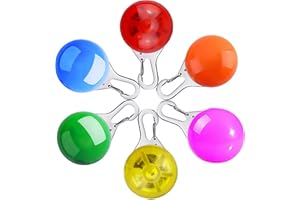 Homeet 6 Stück Hunde Sicherheits Blinklicht Clip-On LED Leuchtanhänger Haustier Leuchthalsband mit 3 Blinkmodis Sicherheitslicht für Hund Sicherheit