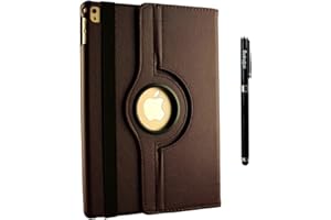 inShang Coque Compatible avec iPad Housse 9.7 Coque iPad 2018/2017/ air/air 2 Étui Case avec Veille/Réveil + Rotatif + Support Stylet