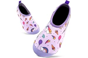 MABOVE Kids Swim Water Shoes Toddlers Baby Aqua Socks Quick Dry Pool Beach Barefoot for Boys Girls Children