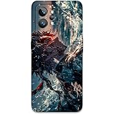 Gramaphone Realme GT 2 Pro ile Uyumlu Anime Desenli Telefon Kılıfı + Ekran Koruyucu - 5749