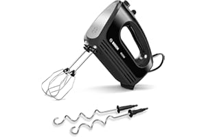 ‎BOSCH Bosch Hausgeräte MFQ2420B Clever Mixx Mikser Ręczny, Plastik, 400 W, Czarny/Srebrny