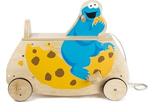 SMALL FOOT SESAMSTRASSE Schaukelwippe mit Rollen