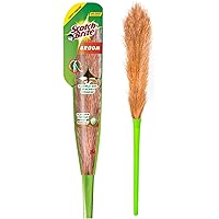 Scotch-Brite No-Dust Broom, Long handle, Easy floor cleaning (Multi-use)