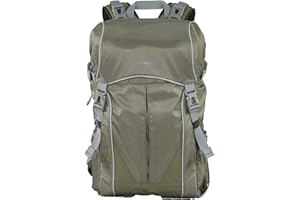 CULLMANN ULTRALIGHT 2in1 Daypack 600+ photo/hiking backpack with shoulder bag, inside dimensions camera compartment 240x190x120mm, green, 99452