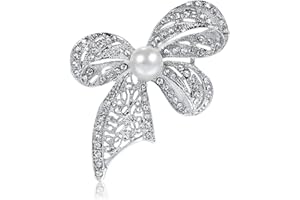 FAIRYGATE Brooches for Women Rhinestone Hat Jewelry Brooch Pins Creative Jewelry for Backpack Cloths Bags Decorations, B46