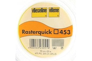GROßHANDEL FÜR SCHNEIDERBEDARF 1 m Rasterquick Viereck 453 von Freudenberg 6,75€/m
