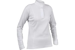 Shires Aubrion Hunting Shirt in White - Ladies Medium, White