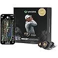 Arccos Smart Sensors: Automatic Golf Game Tracking System, A.I. Powered GPS Rangefinder & Smart Club Distances (Gen 4, Smoke)