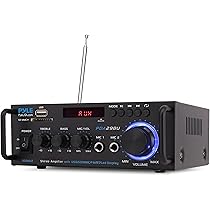 Pyle Luidsprekers - Waterdichte Marine Speakers - 200 Watt - Luidspreker voor Boten - Weerbestendig 2-Weg Speakers - Buitenluidsprekers - Zwart