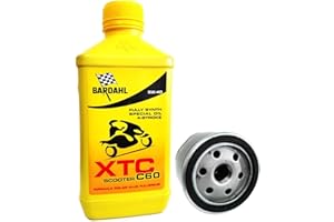 KIT TAGLIANDO BARDAHL XTC C60 5W40 FILTRO OLIO PER PIAGGIO X9 EVOLUTION 500 2003/2005