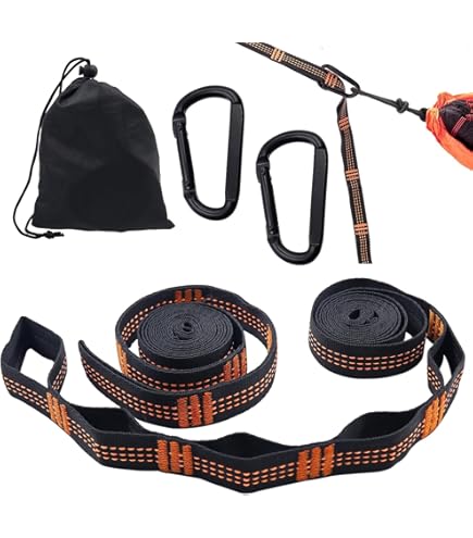 Sangles De Suspension Pour Hamac - 2 Pièces, Support Jusqu'à 400 Kg