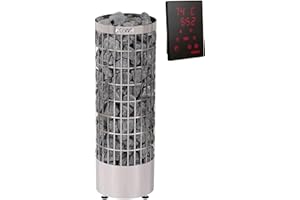 Harvia Cilindro PC110XE - Estufa eléctrica para sauna (11 kW, con control Xenio)