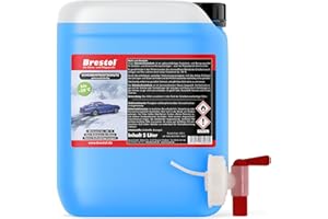 ‎BRESTOL Scheibenfrostschutz 5 Liter gebrauchsfertig -20 °C - Waschanlagenzusatz Antifrost Anti-Frost Klarsicht Enteiser Scheibenenteiser Klare Sicht