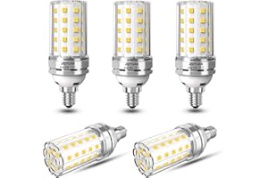 JIUYUAN Lampadine a LED E14 10W 80W Lampadine a Incandescenza Equivalenti Bianco Naturale 4000K 1000Lm E14 LED Lampadine Mais Lampadine a Vite Piccola Edison 5 Pezzi