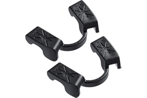 GELFORT Powerlifting - Paradenti per sport e fitness, allenamento della forza, per sollevamento pesi, libero per parlare e bere acqua, adatto per sport senza contatto, mascella inferiore (2 pezzi) nero)