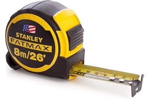 Stanley FMHT0-36326 Ultra Compact FatMax Mètre à ruban, 8M/26'