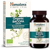 Himalaya Organic Bacopa (Brahmi) Monnieri Neotropic Herbal Supplement, Mental Alertness, Supports Calm, Memory, Cognition, Ce