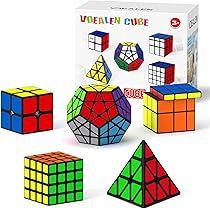 Cube-Magique, 2 En 1 Rubik's Cube à Motifs Animaux, Speed