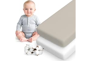 Dreamzie Set Med 2 Dra-På-Lakan För Samsovning 40x90 cm – OEKO-TEX Certifierad Bomull – För Sidosäng & Spjälsäng – Passar 40x