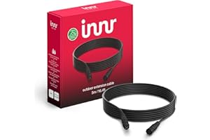 Innr Outdoor Extension Cable, 5 Meter, IP65, resistente alle intemperie (richiede un set completo) 5 Metri, OEC 150