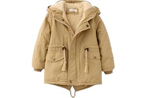 L SERVER Winterjacke für Jungen und Mädchen,warm Hoodie Outfits Dicke Mantel Baby Wintermäntel