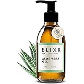 ELIXR Aloe Vera Gel BIO I 100% Natürlich & Rein I Zertifizierte Naturkosmetik aus Deutschland I 230 ml I Aloeveragel, Aloe Ve