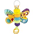 LAMAZE Freddie The Firefly Clip on Pram & Pushchair Newborn Baby & Sensory Toy, Christmas Gift for Babies Boys & Girls, Multi