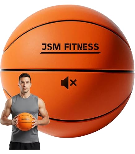 Smooth Ball Basket Silent Basketball Taille 5/7 PU Basket-Ball Silencieux D'intérieur Ballon Mousse D'entraînement En Salle En Mousse Smousseball