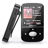 32GB MP3 Player, IHOUMI MP3 Player with Bluetooth 4.2, MP3 music Player with FM Radio, Recording, HiFi Lossless Sound,Pedomet