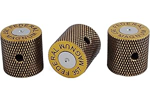 Guyker Gałki gitarowe o średnicy 6 mm. Garnki trzonkowe - styl obudowy pociskowej i pokrętło potencjometru regulacji głośności, zamiennik do precyzyjnej gitary elektrycznej lub basu (3 sztuki, kolor