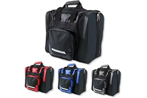 ‎EMAX BOWLING SERVICE GMBH MAXIMIZE YOUR GAME EMAX | Pro Bowl Bowlingtasche - Deluxe Single Tote | Bowling-Ball-Tasche mit Schuhfach | EIN-Ball-Tasche | Bowling Bag