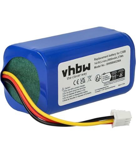 Batería de repuesto copatible con ABIR X5 X6 X8 R20, iHoe AutoVac Batería de repuesto copatible con ABIR X5 X6 X8 R20, iHoe AutoVac