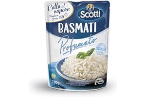 Riso Scotti - Basmati È Pronto in 2' - Riso Basmati Cotto al Vapore - 230 gr