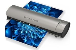 Plastificadora A3, Orthland Maquina Plastificadora A3 con 30 Fundas Plastificar para A3 A4 A5 A6, Frío y Caliente Modo Laminadora A3 con Guillotina para Colegio Oficina Hogar, 60S Calentamiento Rápido