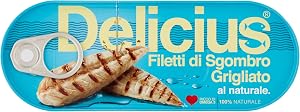 Delicius Scatola Filetti di Alici Arrotolati in Salsa Piccante 80g