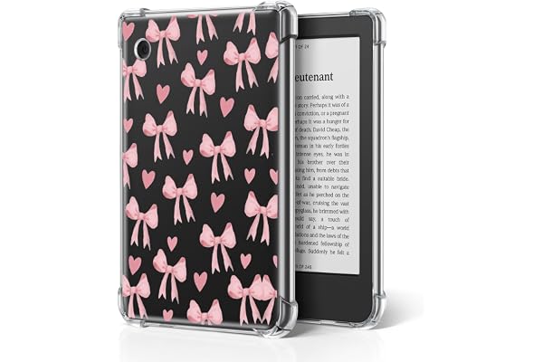 Fodral till Kobo Clara Colour & Clara BW/2E eReader 6 tum, kristallklart tunt passande skyddsfodral