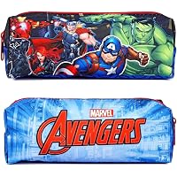 CERDÁ LIFE's LITTLE MOMENTS - Estuche Escolar 3 Compartimentos Niño de Avengers Podrá Llevar Todo el Material Escolar Necesario para Primaria