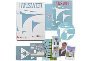 ADUOKE ENHYPEN The 1st Album Repackage - [DIMENSION:ANSWER] (YET Ver.) Book Case+Photo Book+Lyric Book+Holder+CD-R+Photo Stand+Photo Card-A&B+Paper Dice+Sticker+Photo Bookmark