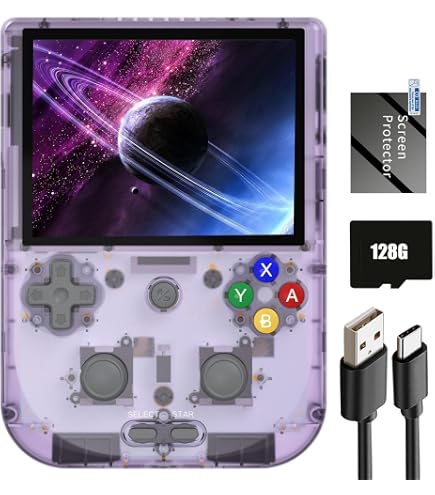 RG353VS Retro Handheld Game Linux System RG3566 3.5 inch IPS