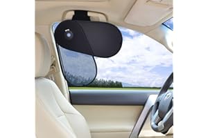 TFY Car Interior Roof Handle Sunshade Glare Reduction Plus Sun Protection for Driver and Passengers