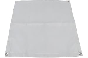 Annadue Tjock Silikonbelagd Eldgropsmatta i Glasfiber, Eldsäker Grilldyna för BBQ, 62x62 Cm Camping Spismatta
