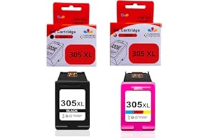 universo cartuccia 305 XL BK Ink+kolorowy wkład atramentowy kompatybilny z HP 305 305XL do DeskJet 2720 2710 2700 2724 2720 Plus 4120 4130 4100 Envy 6020 6032 6022 6000 601 00 Pro 64300 sztuk