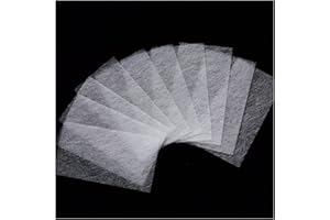 TSUOUKL 20 Stück Silk Fiberglass Nail Extensions, Fiberglas Nagelverlängerung Nail Extension Silk Fiberglass Gel Kit Manicure Tool für Fiberglasmodellage die Fingernagelreparatur Nägelverlängerung